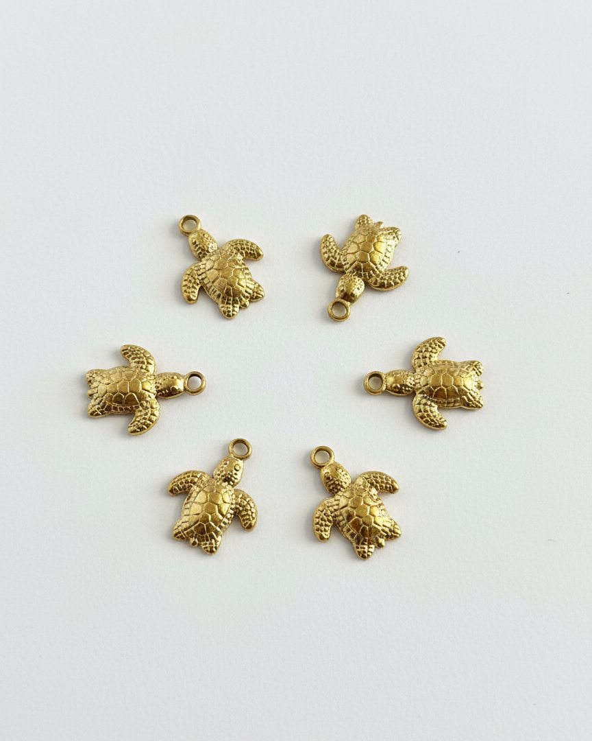Lot de charms dorés pour création de bijoux DIY