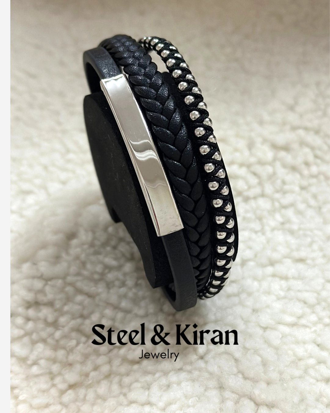 Bracelet en acier inoxydable “Vira”