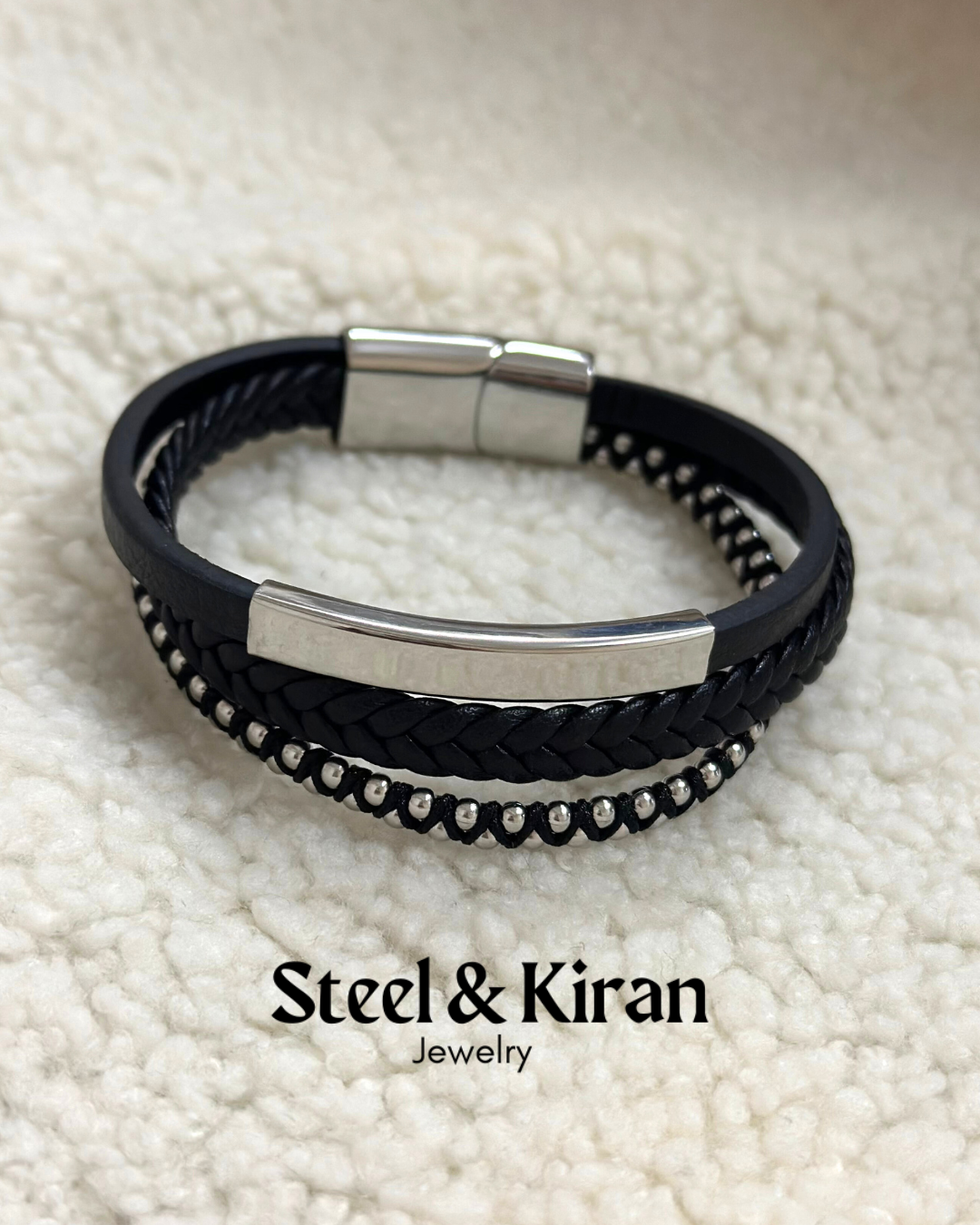 Bracelet en acier inoxydable “Vira”