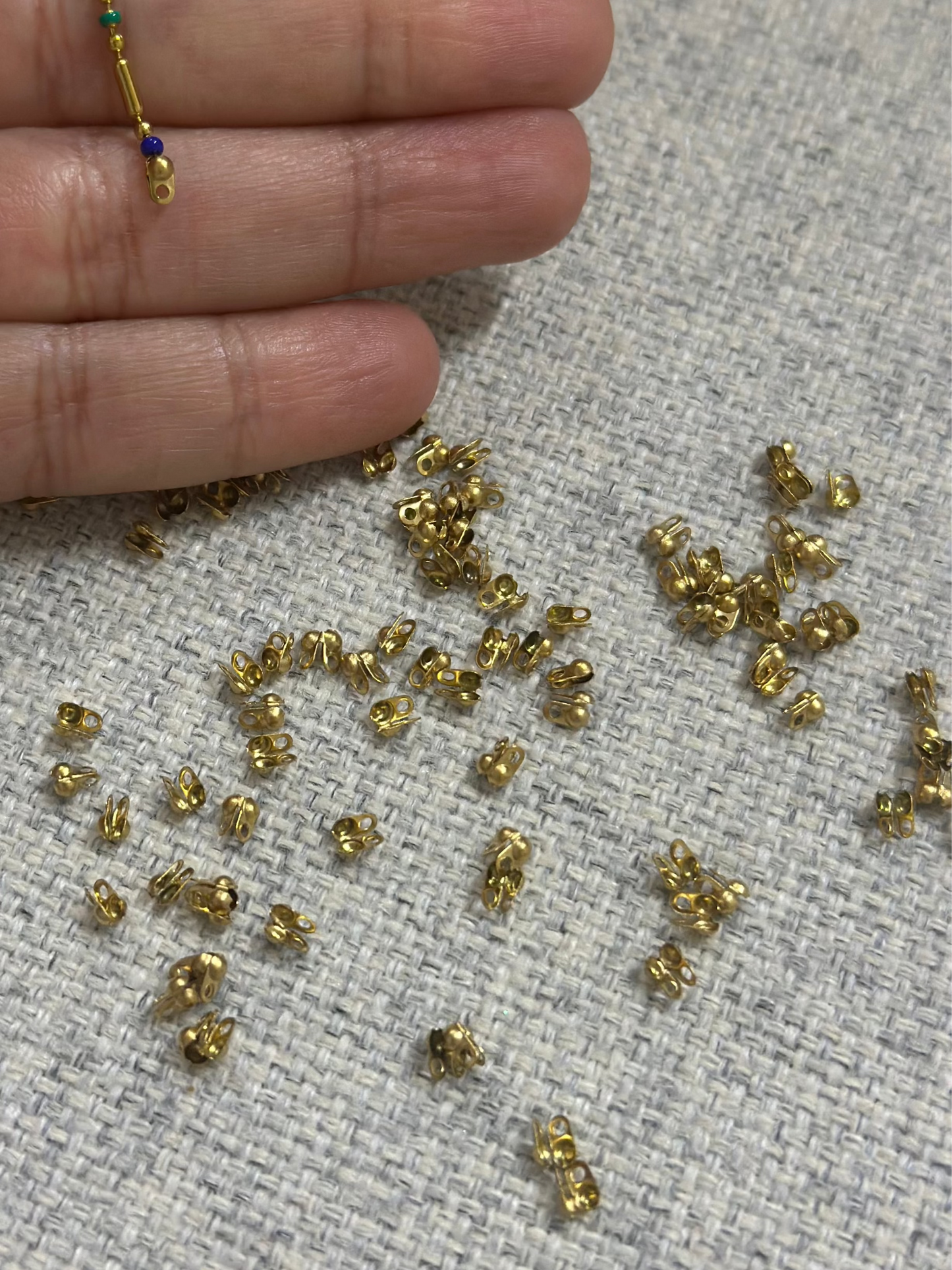 Pas de réassort Embout cache noeud en Acier Inoxydable 1.5 mm