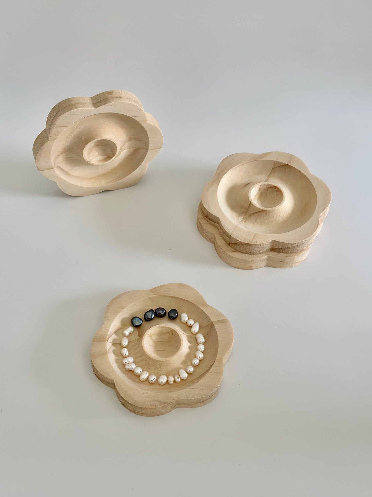 Maquette de conception de bracelets en bois