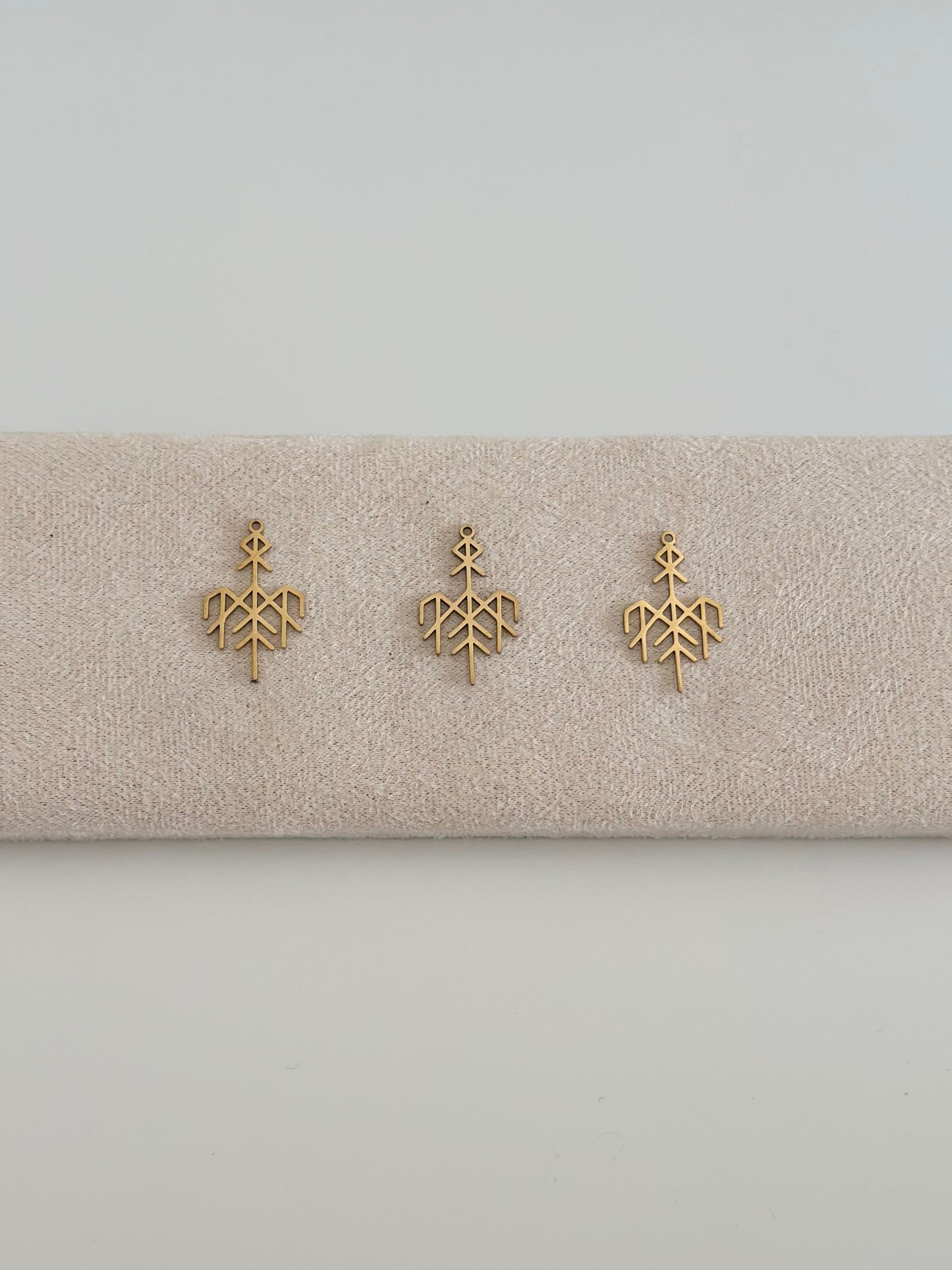 Pendentif en acier inoxydable Motif tribal