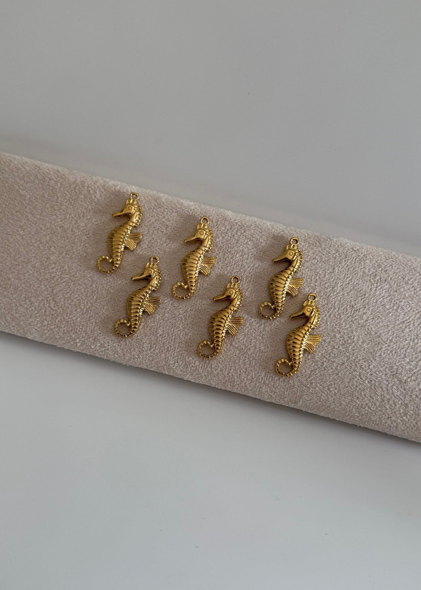 Charms en acier inoxydable ‘hippocampe‘