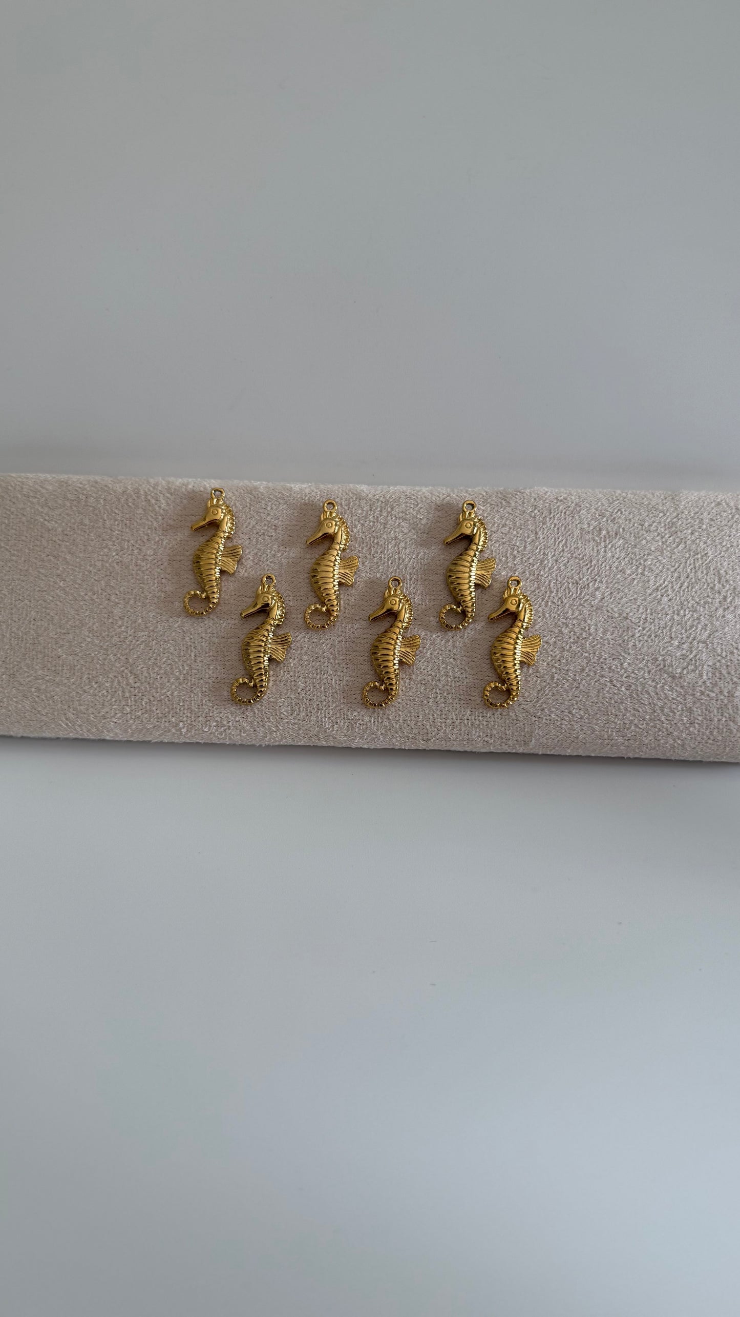 Charms en acier inoxydable ‘hippocampe‘