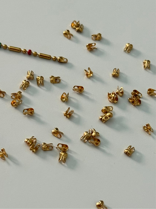 Pas de réassort Embout cache noeud en Acier Inoxydable 1.5 mm