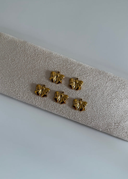 Pendentifs en acier inoxydable “bow tie”