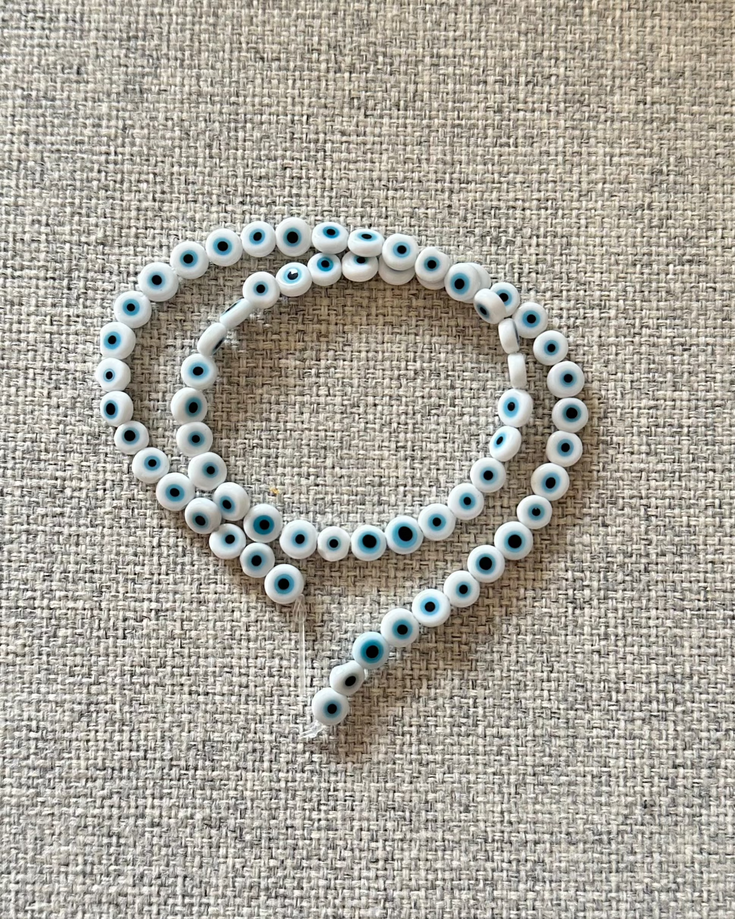 Perles en verres - evil eye