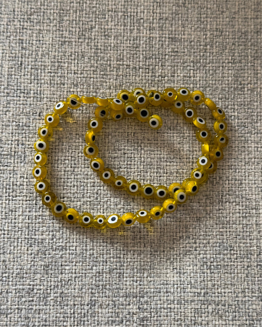 Perles en verres - evil eye