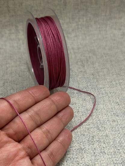 Fil en nylon 0.8 mm au mètre - Mauve