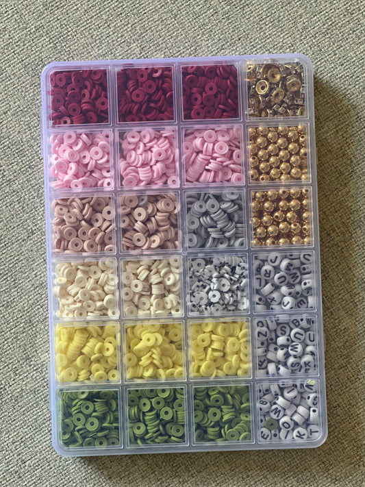 Kit de perles en argile polymere