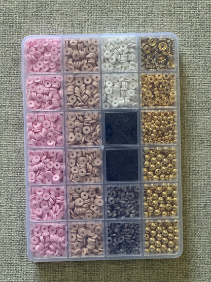 Kit de perles en argile polymere