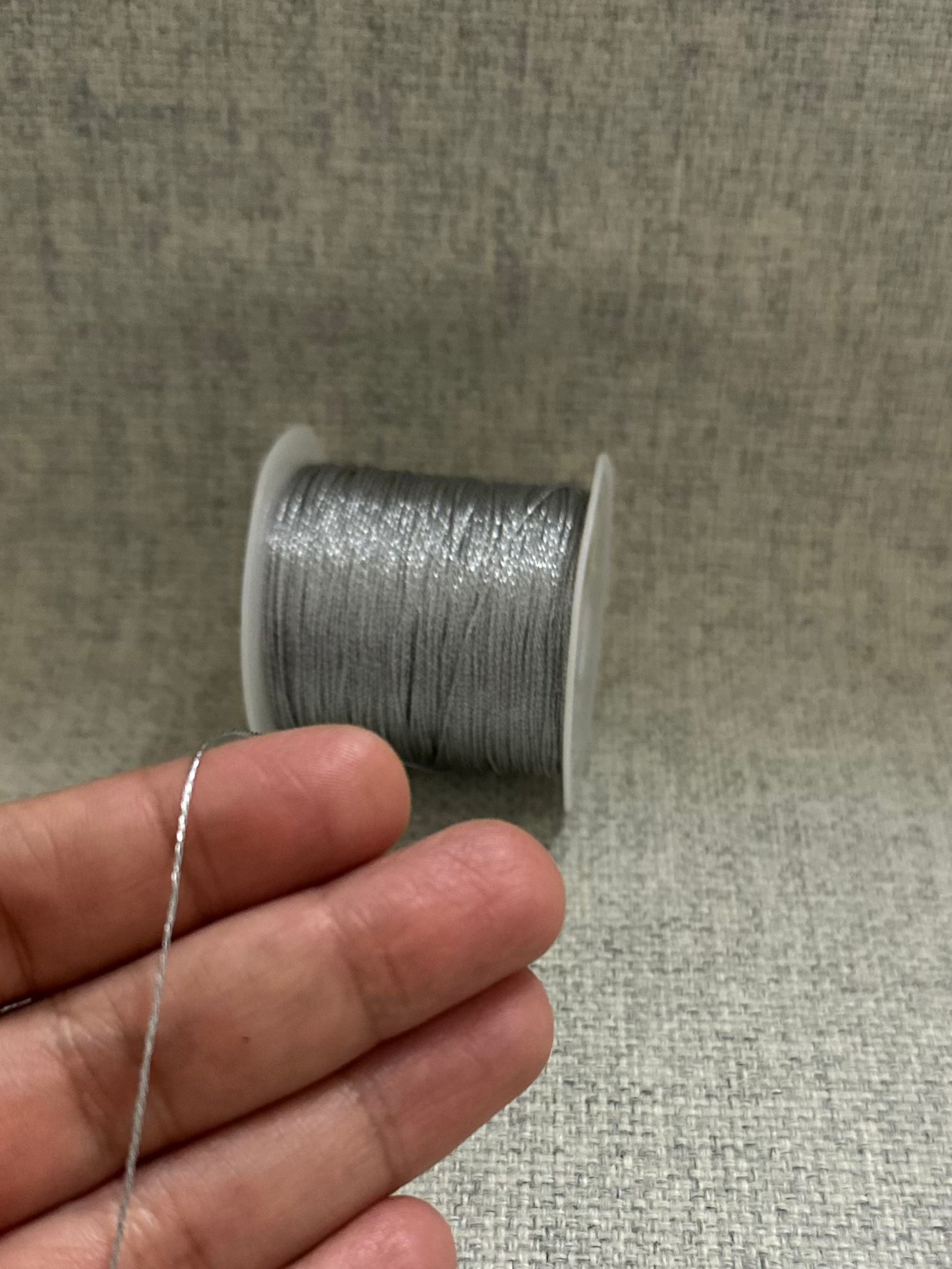 Corde tressée en fil macramé 0.4 mm au mètre