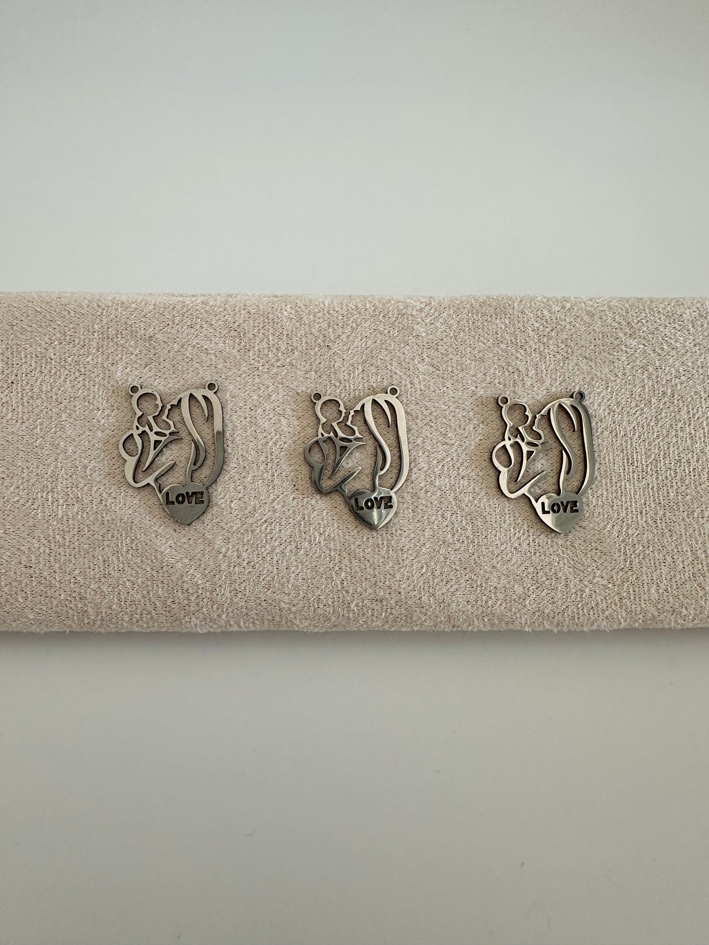 Pendentif en acier inoxydable - Fête des Mères