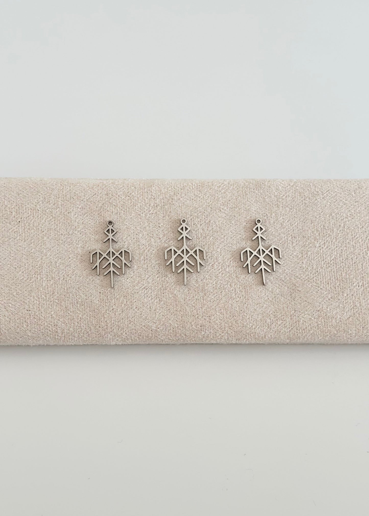 Pendentif en acier inoxydable Motif tribal