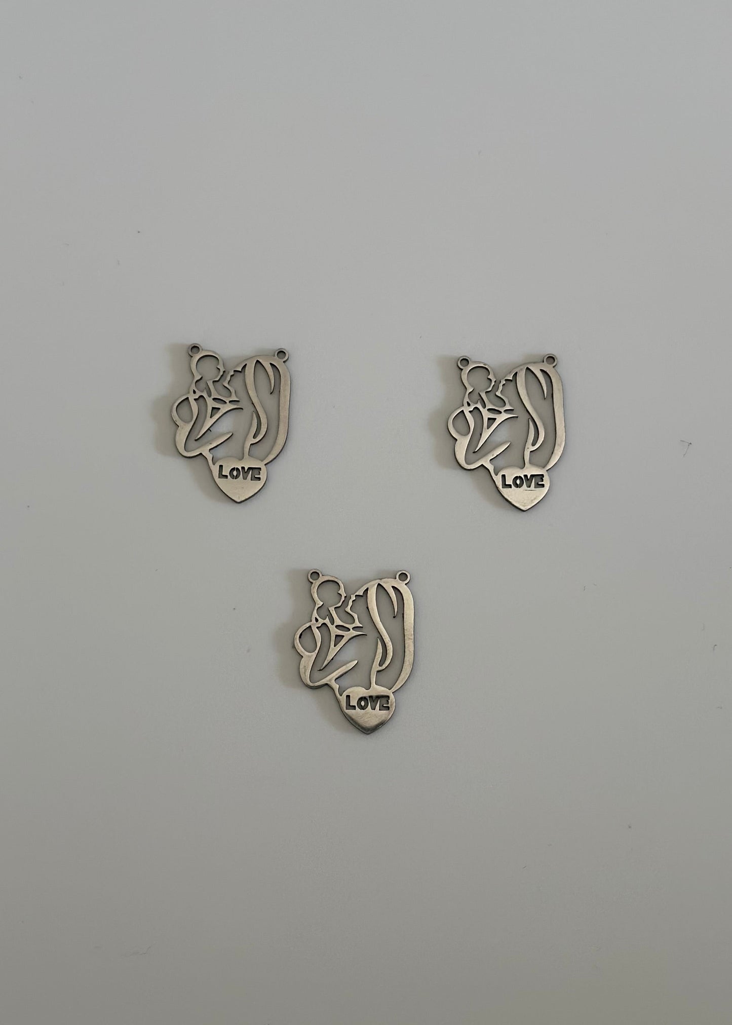 Pendentif en acier inoxydable - Fête des Mères