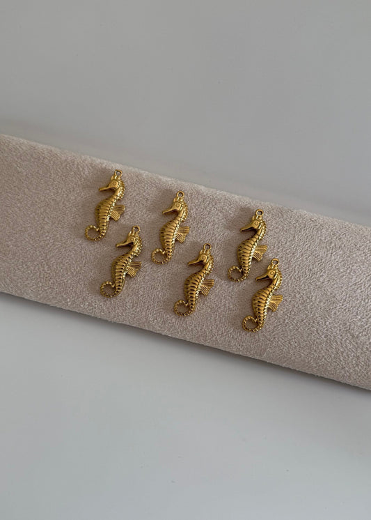 Charms en acier inoxydable ‘hippocampe‘