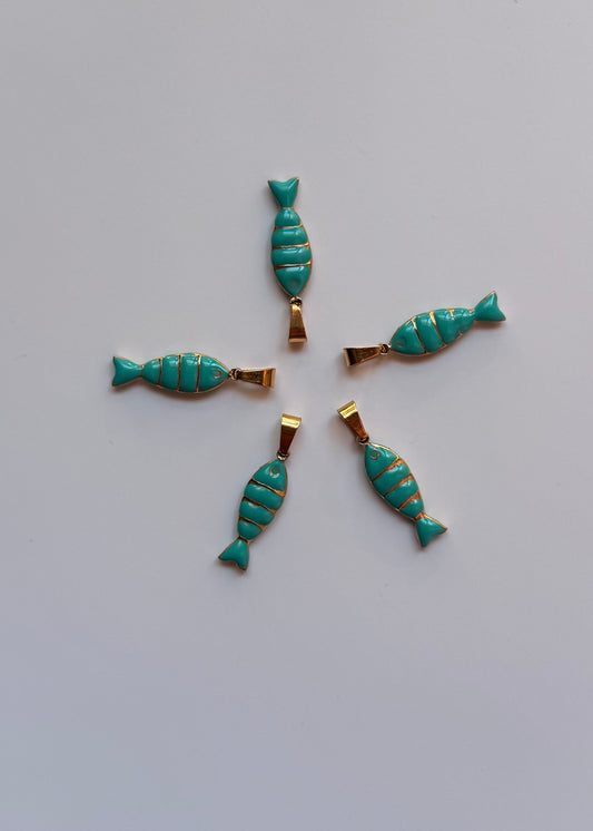 Pendentifs en acier inoxydable “Poisson”