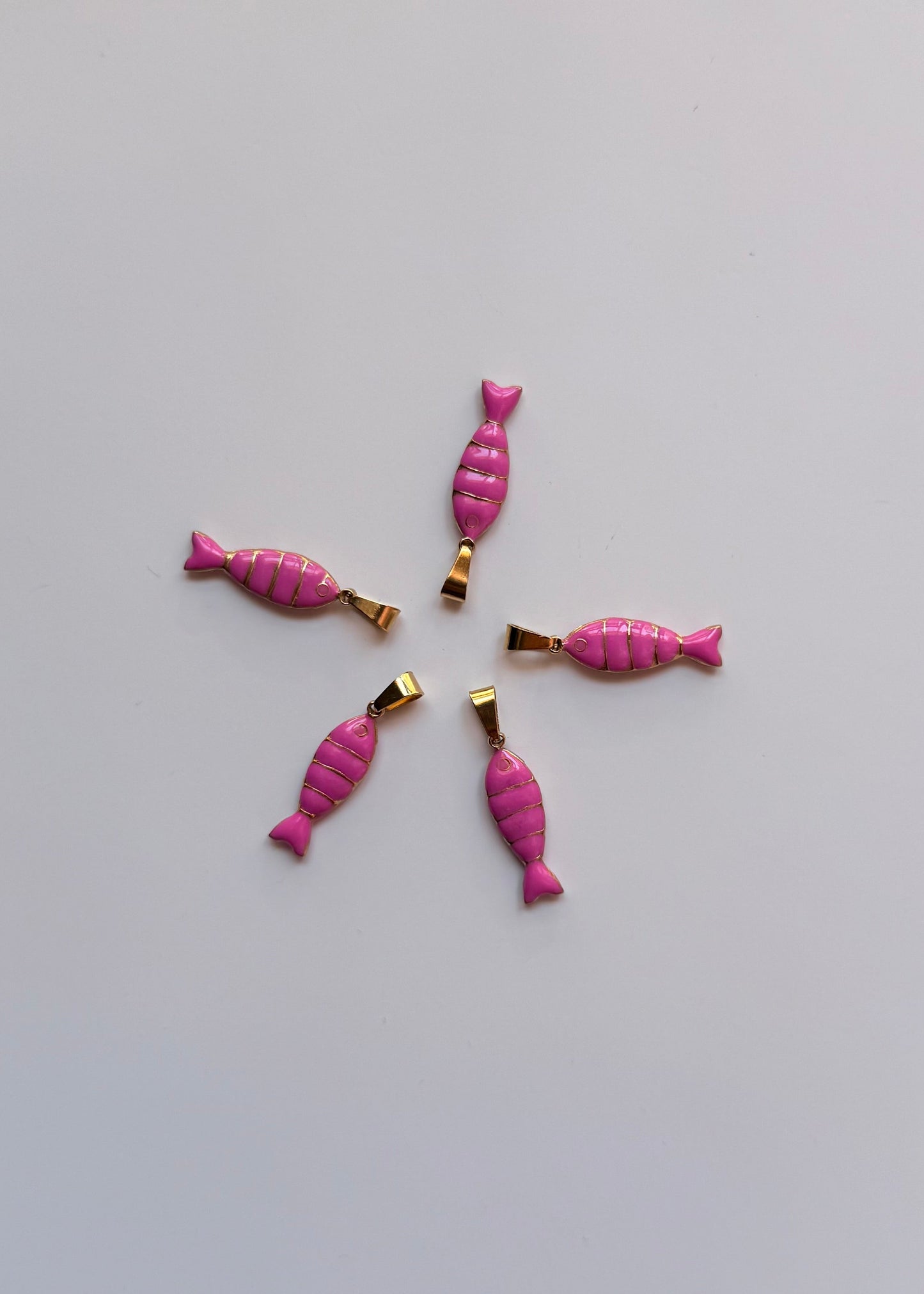 Pendentifs en acier inoxydable “Poisson”