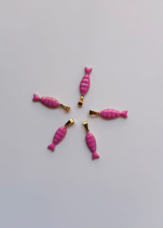 Pendentifs en acier inoxydable “Poisson”