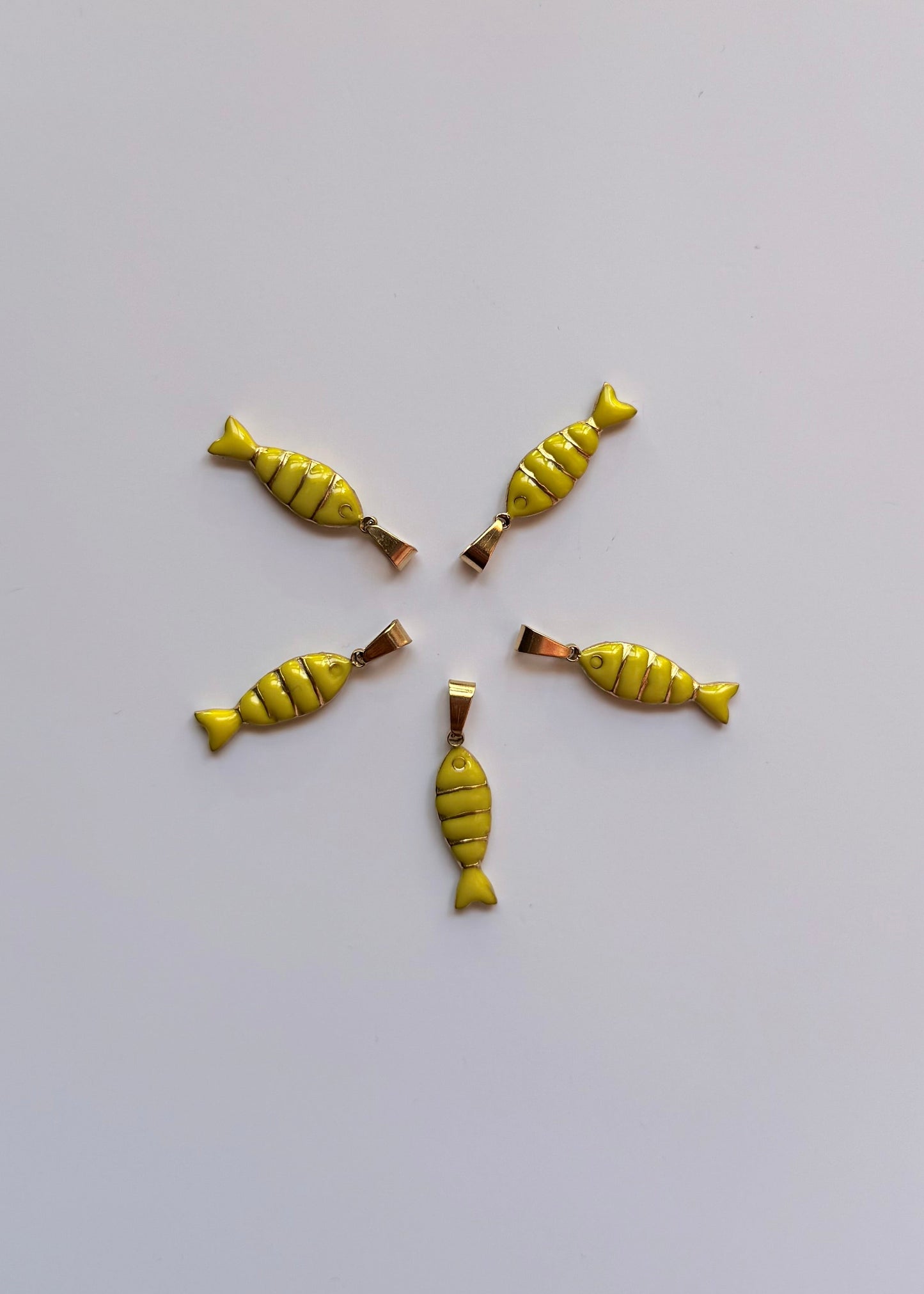 Pendentifs en acier inoxydable “Poisson”