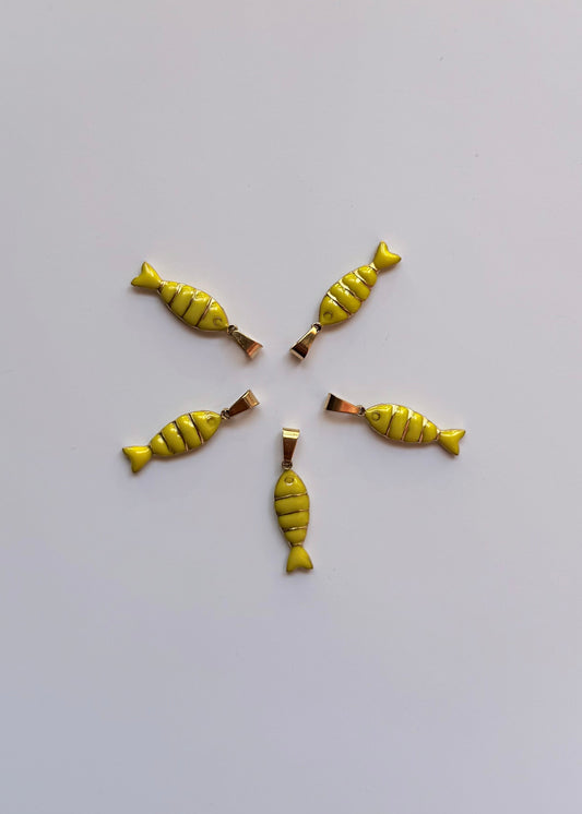Pendentifs en acier inoxydable “Poisson”