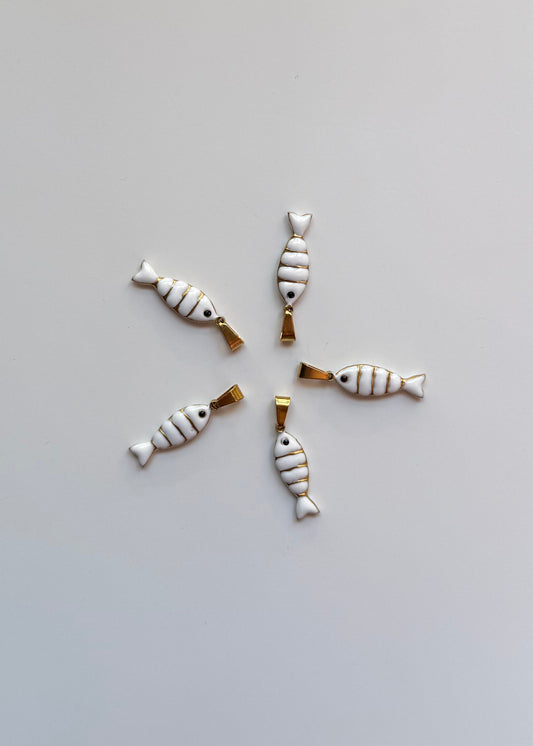 Pendentifs en acier inoxydable “Poisson”